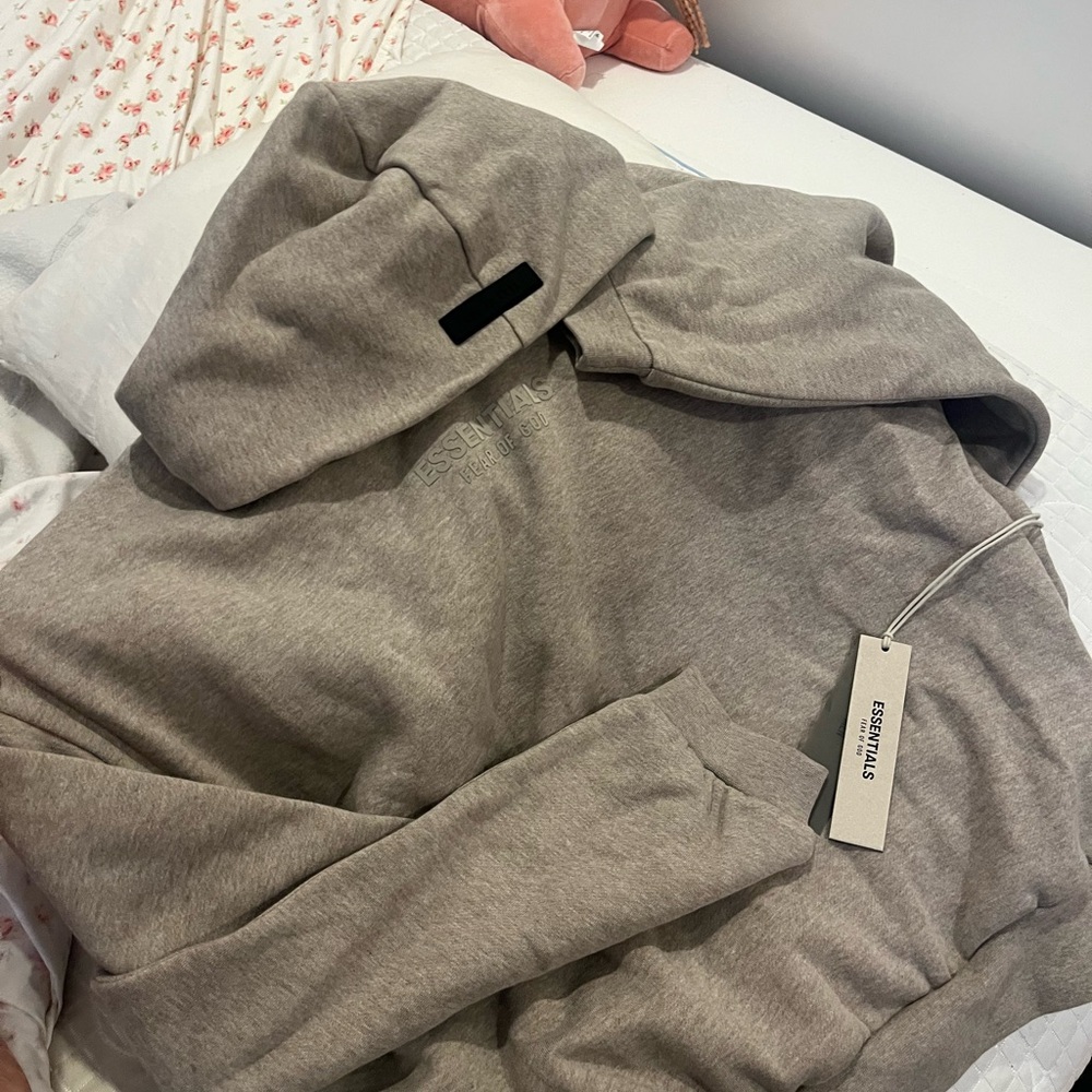Essentials Taupe Hoodie
